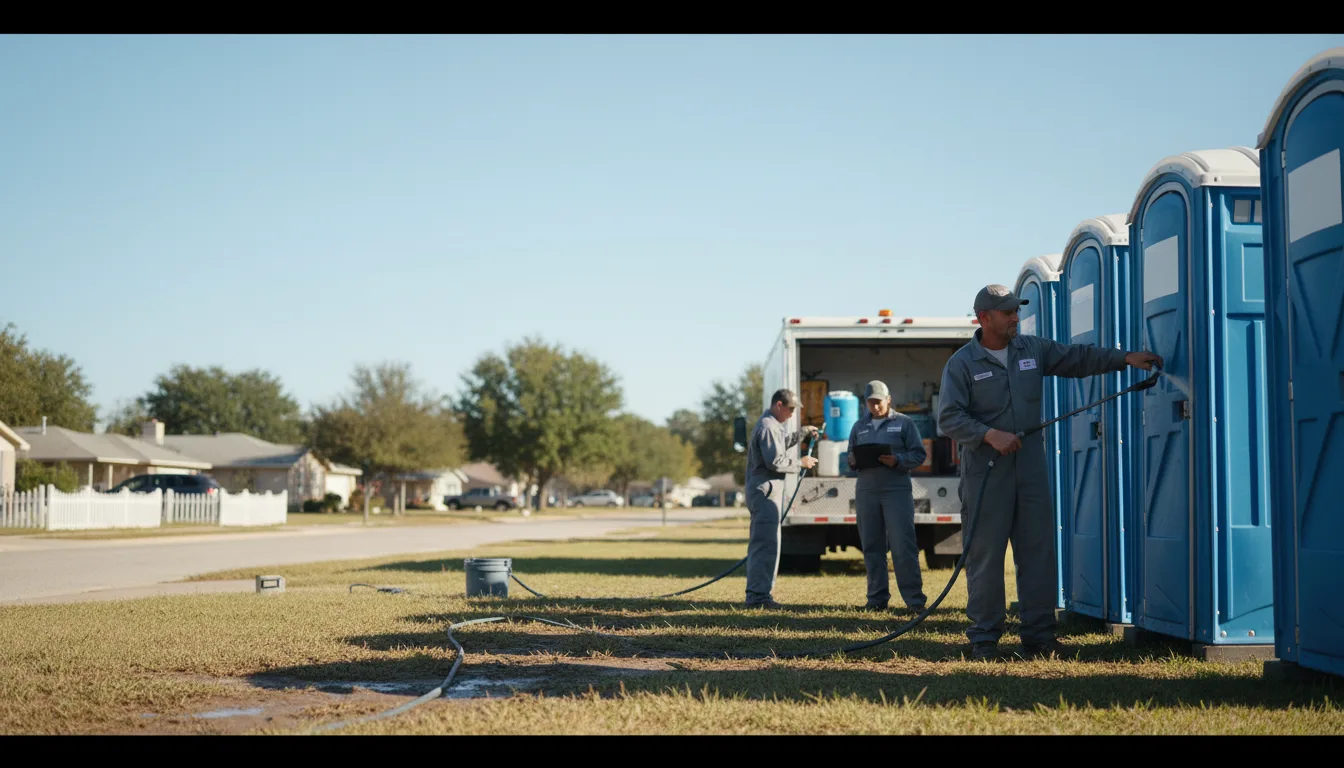 Long-Term Portable Toilet Rental in Cayuga, ND near me